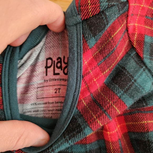 Little Sleepies Tartan Twirl Dress - Picture 2 of 2